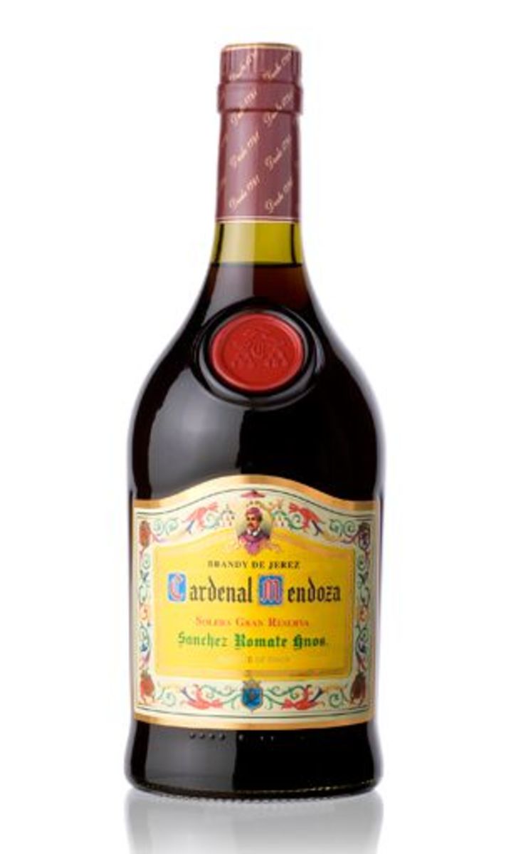 Brandy de Jerez Cardenal Mendoza Solera Gran Reserva Botella de Vidrio