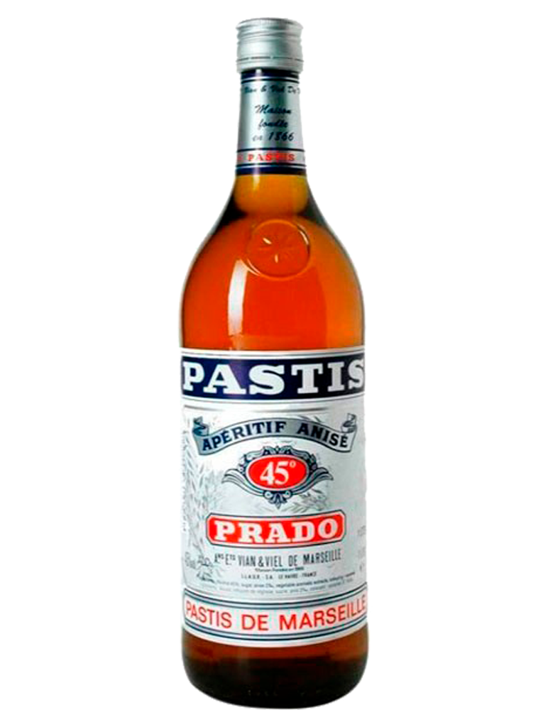 Pastis Prado licor anisado francés botella 1 L