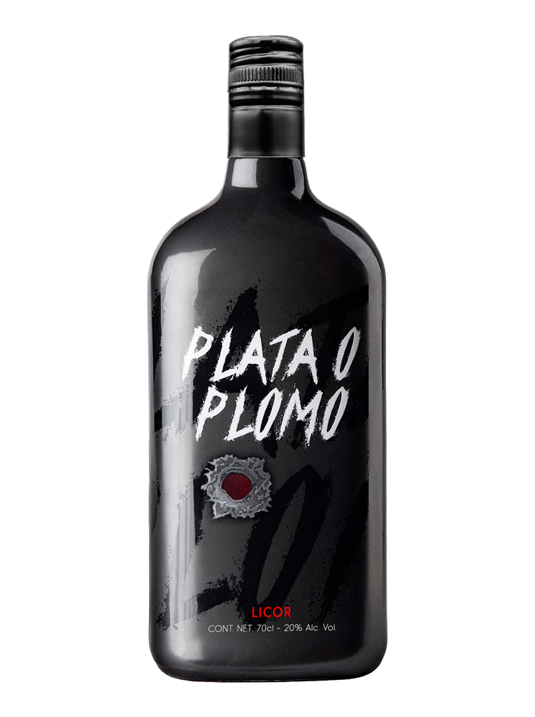 Plata o Plomo licor premium español botella 70 cl